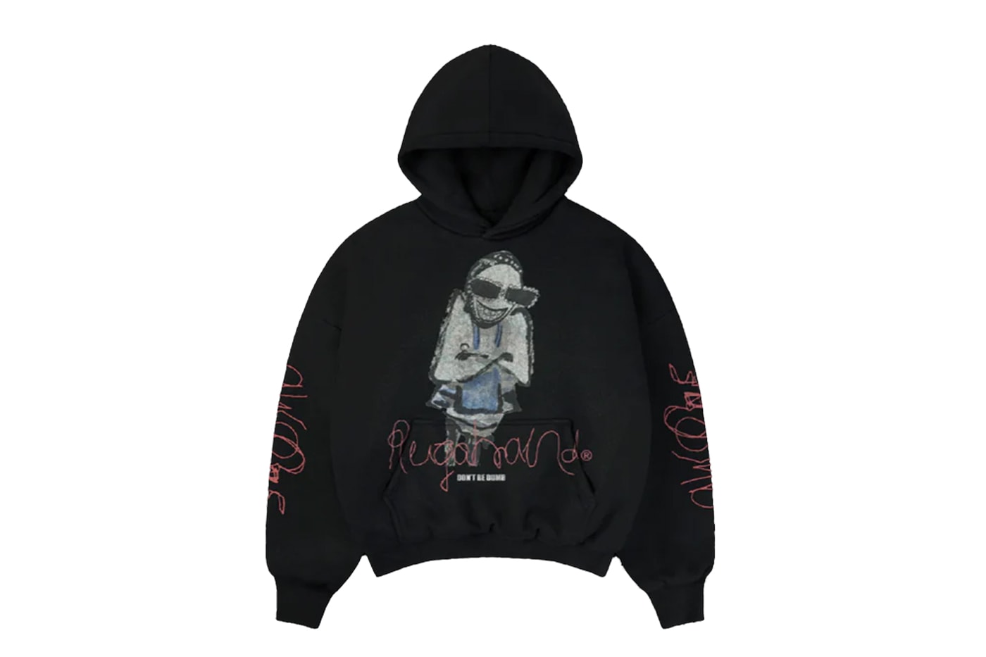 A$AP Rocky Drops 'DON'T BE DUMB' Merch t-shirts megaphone flannel curlers