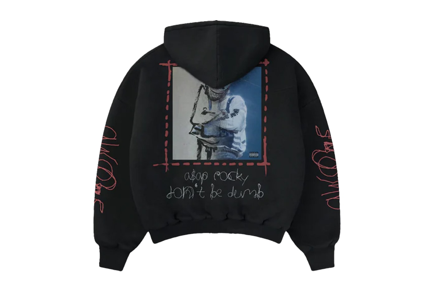 A$AP Rocky Drops 'DON'T BE DUMB' Merch t-shirts megaphone flannel curlers