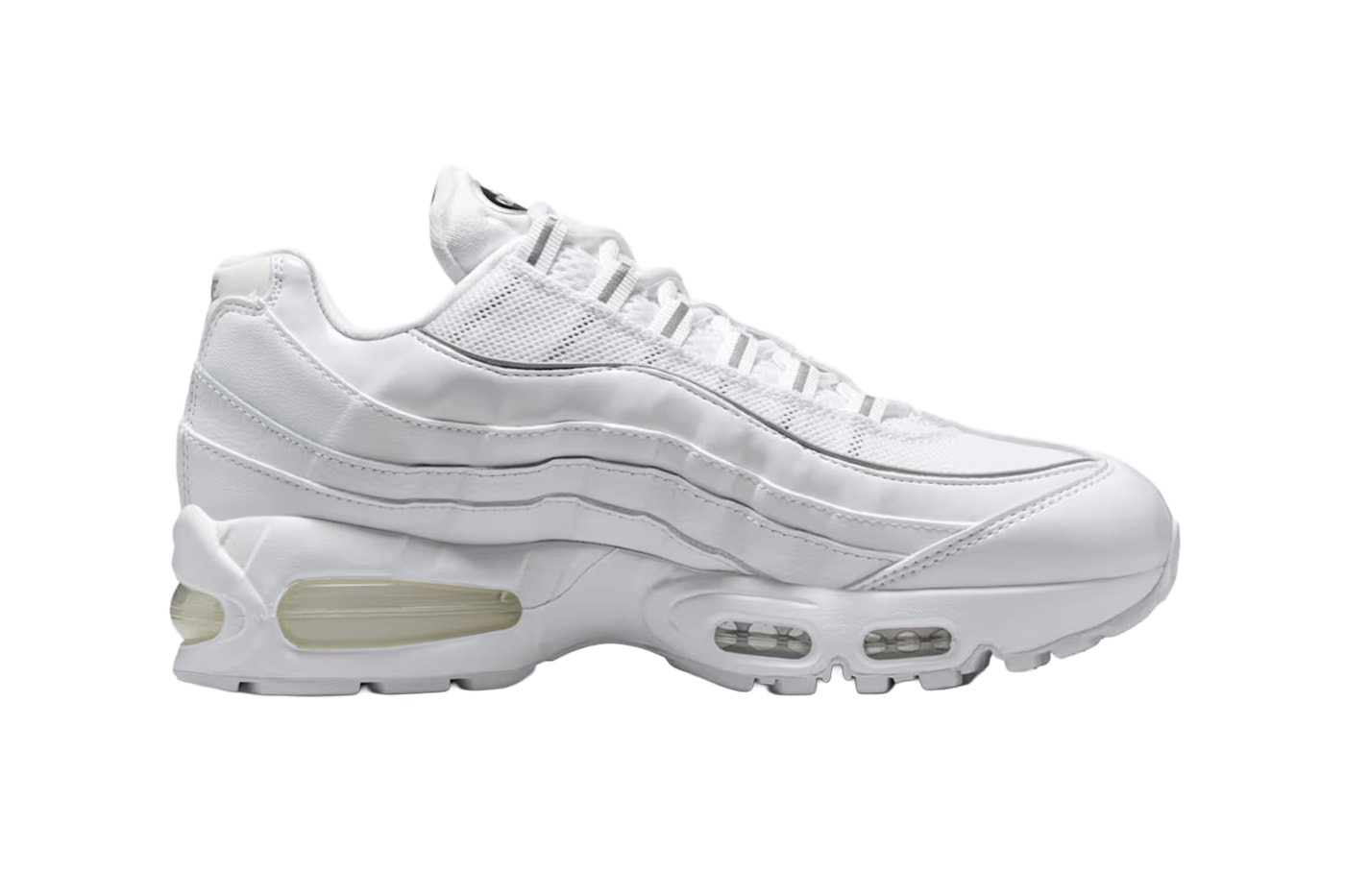 Nike Air Max 95 Big Bubble White Reflective White Black Reflect Silver Metallic Silver IB6397-100 Release Info