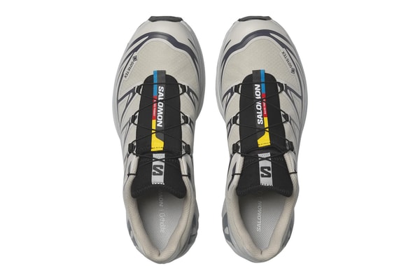 Salomon "ICON CAPSULE" XT-6 GORE-TEX L492014 Silver Cloud/Black/Pearl Blue XT-WHISPER L492306 Lunar Rock/Silver Cloud/Pearl Blue Release Info