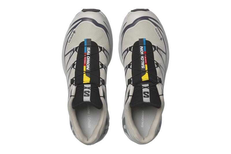 Salomon "ICON CAPSULE" XT-6 GORE-TEX L492014 Silver Cloud/Black/Pearl Blue XT-WHISPER L492306 Lunar Rock/Silver Cloud/Pearl Blue Release Info