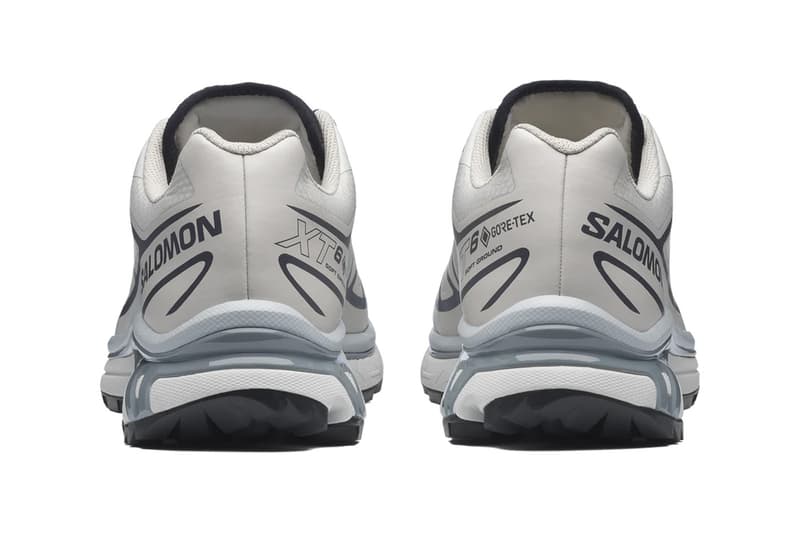 Salomon "ICON CAPSULE" XT-6 GORE-TEX L492014 Silver Cloud/Black/Pearl Blue XT-WHISPER L492306 Lunar Rock/Silver Cloud/Pearl Blue Release Info
