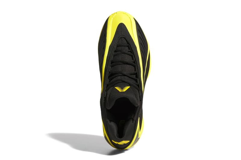 adidas Anthony Edwards 2 "Thunder and Lightning" official look Core Black/Yellow KK0173