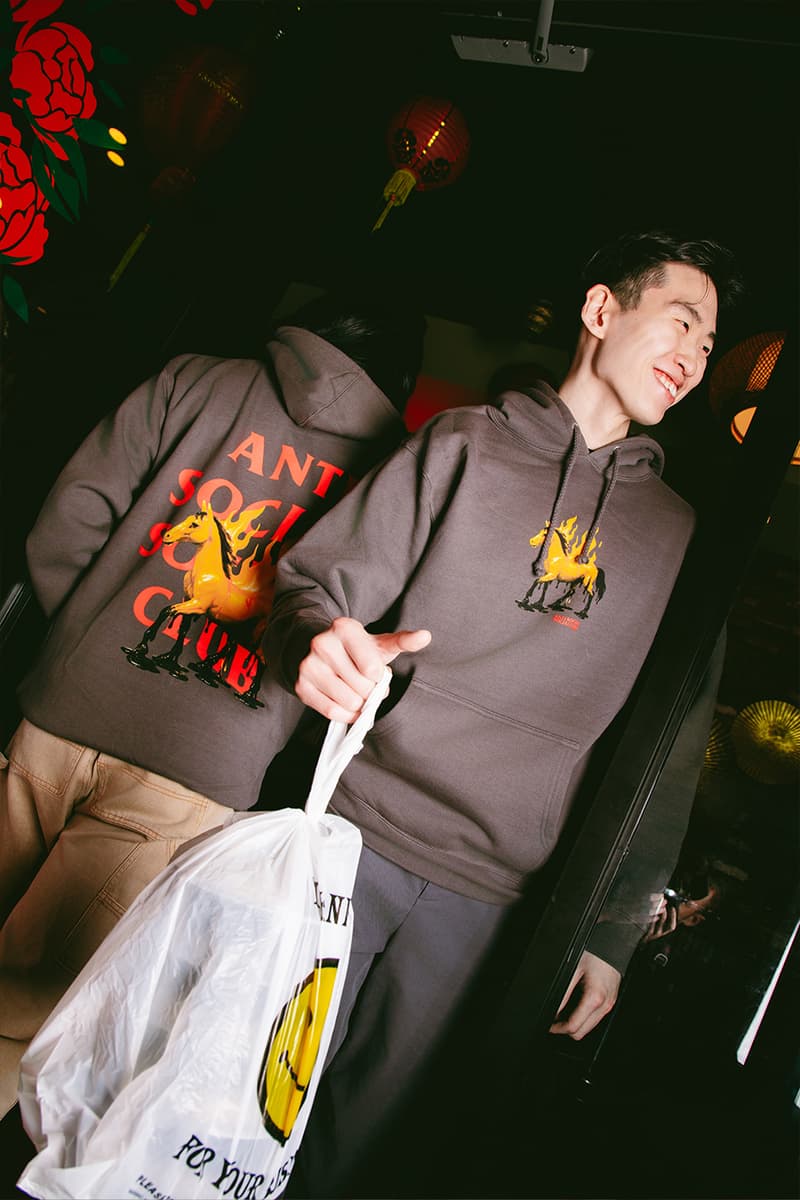 Anti Social Social Club "Year of the Horse" Collection lunar new year collection fire horse hoodies