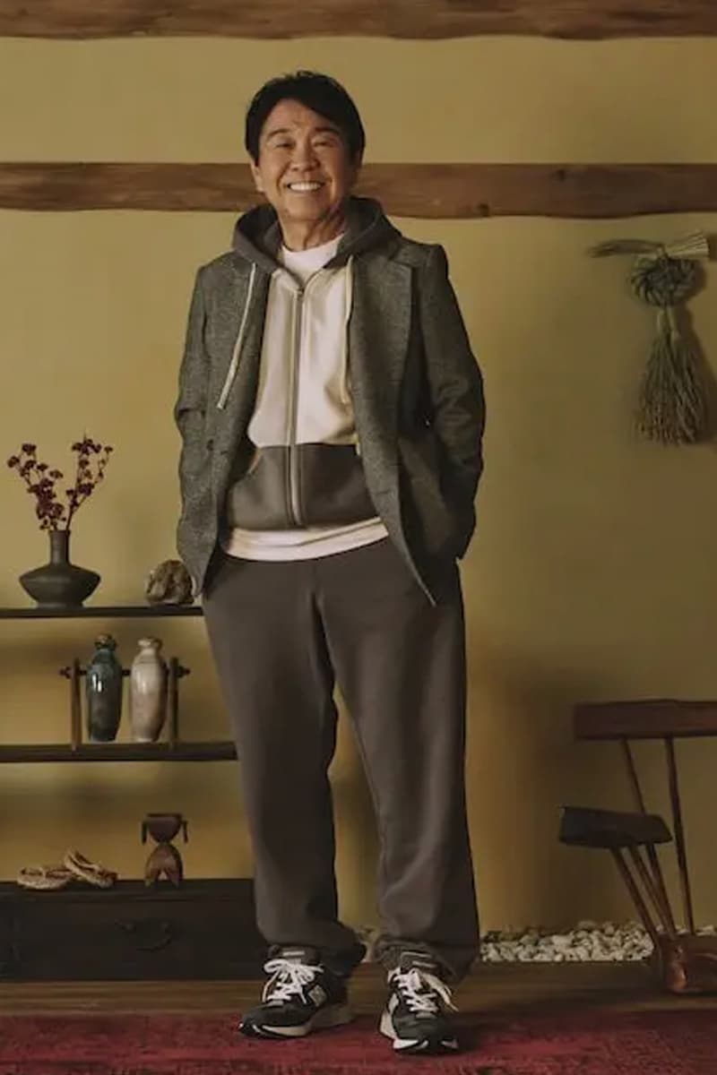 BEAMS and New Balance Debut "Made in USA" Apparel Collection 990 1300 sneaker heritage grey steel blue