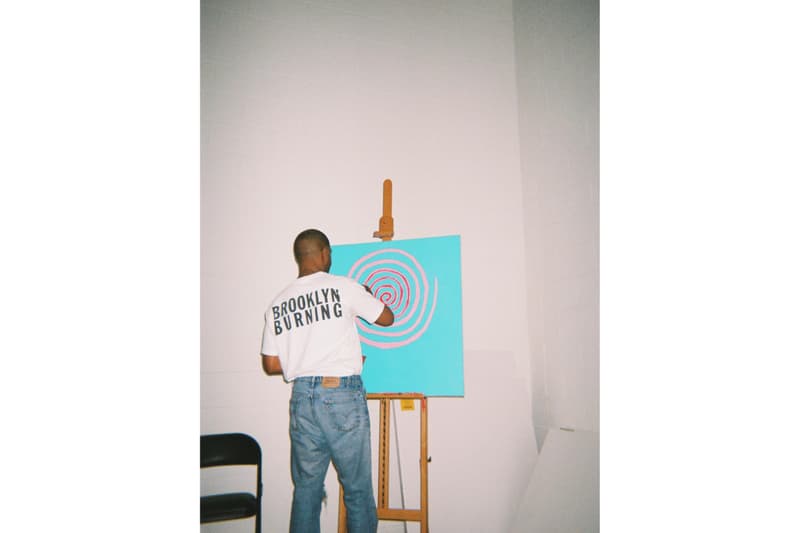 Kid Cudi Debut Art Exhibition 'Echoes of the Past' Paris Scotty Ramon