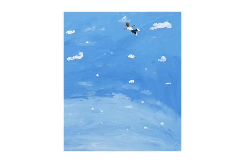 Kid Cudi Debut Art Exhibition 'Echoes of the Past' Paris Scotty Ramon