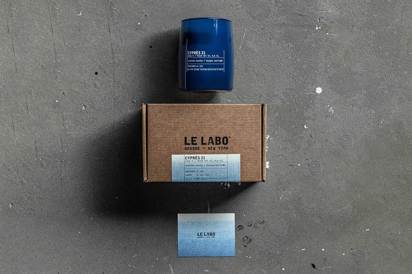 Le Labo CYPRÈS 21 Indigo Classic Candle Release Info