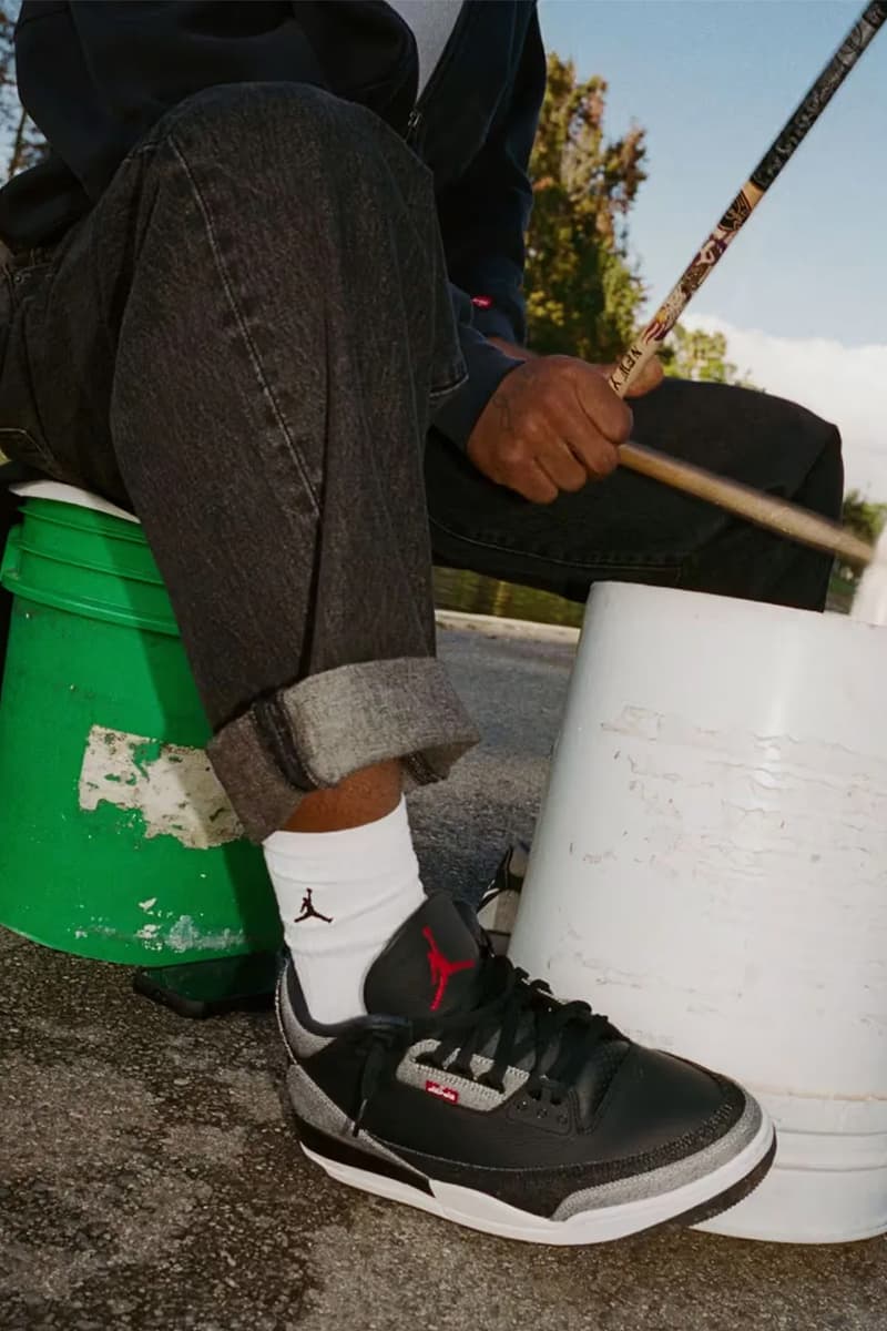 Levi's Jordan Brand Apparel Footwear Air Jordan 3 Collaboration Collection Release Info