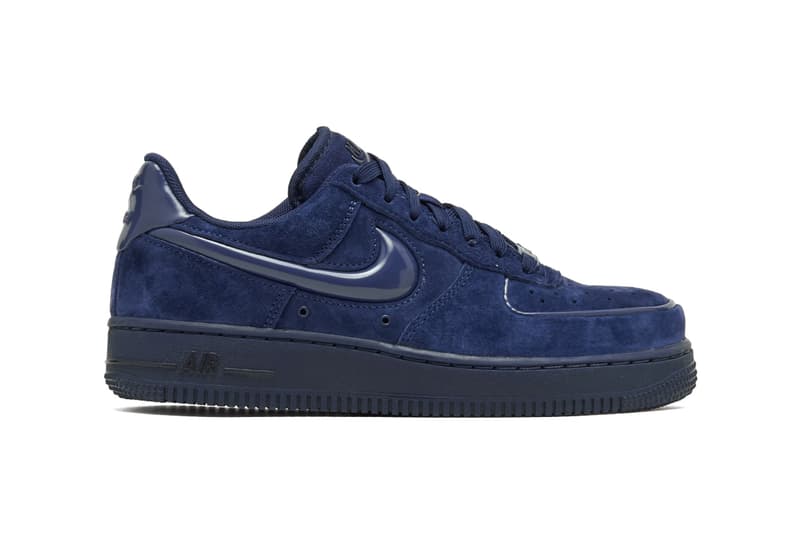 Official Look at the Nike Air Force 1 Low "Midnight Navy" HV4406-400 release info 3d swoosh