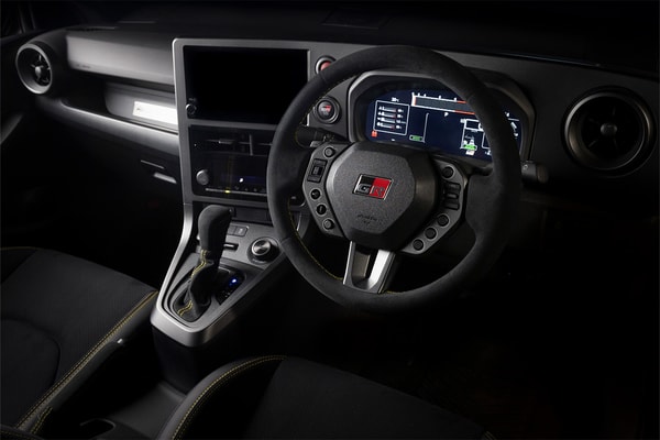 Toyota GR Yaris MORIZO RR limited-edition hot hatch with Gravel Khaki paint, carbon-fibre rear wing and track-focused aero