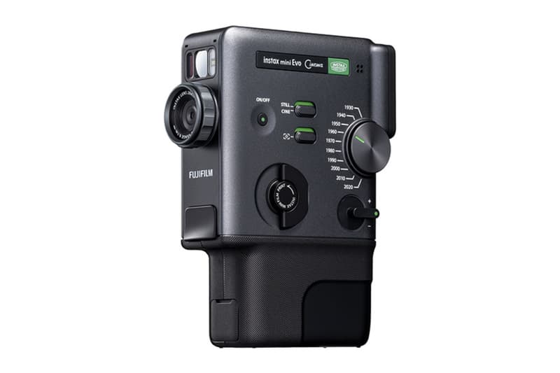 Fujifilm instax mini Evo Cinema hybrid instant camera Release Info