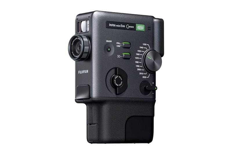 Fujifilm instax mini Evo Cinema hybrid instant camera Release Info