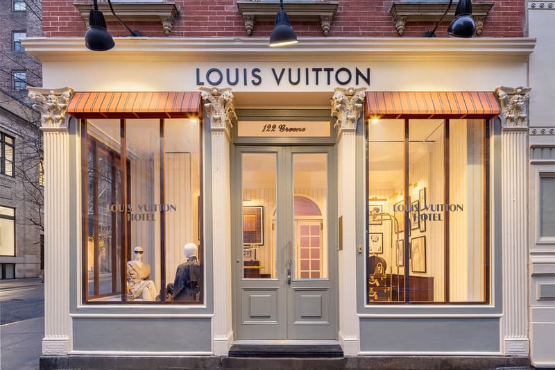 Louis Vuitton Monogram 130 Years anniversary celebration Soho new york Pop Up space info