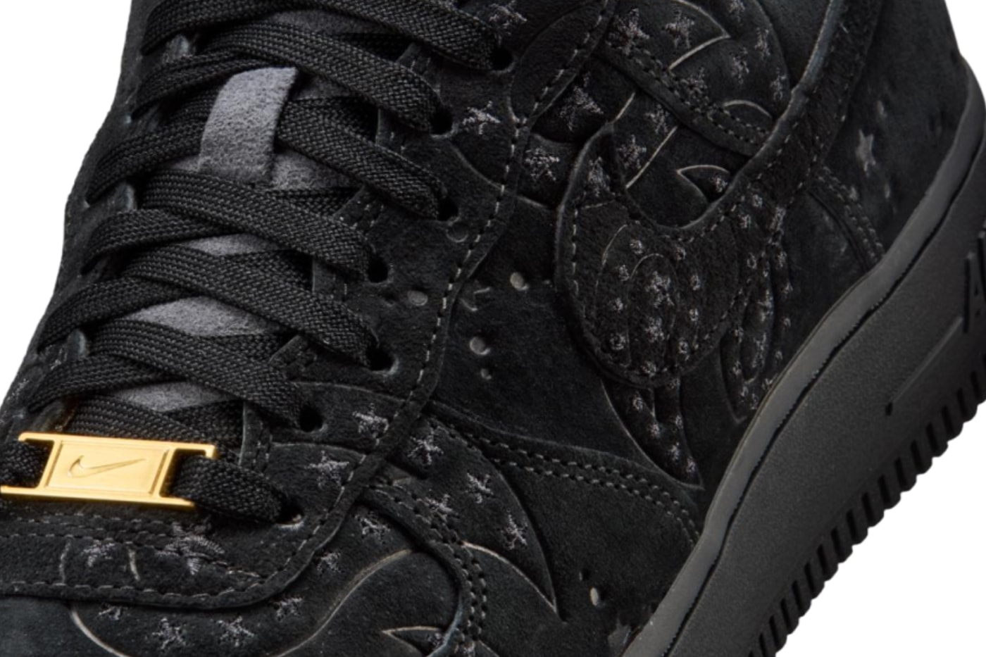 Nike Air Force 1 Low Black Paisley IO1259-001 Release Info