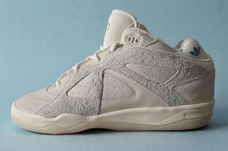 Closer Look Bad Bunny x adidas BadBo 1.0 "Resilience" kj1468 Chalk White/Talc-Core White