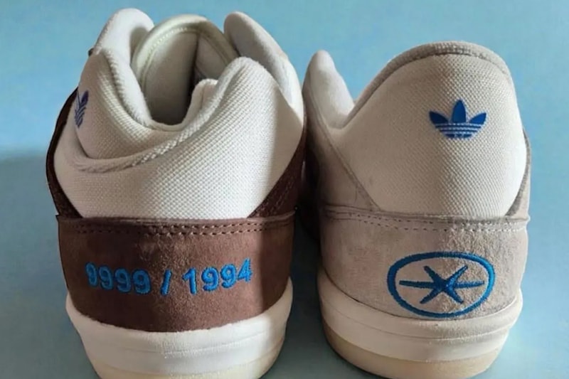 Closer Look Bad Bunny x adidas BadBo 1.0 "Resilience" kj1468 Chalk White/Talc-Core White