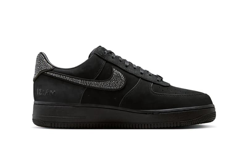 Ja Morant x Nike Air Force 1 Low "Swarovski" Black/Metallic Silver-Cobalt Bliss