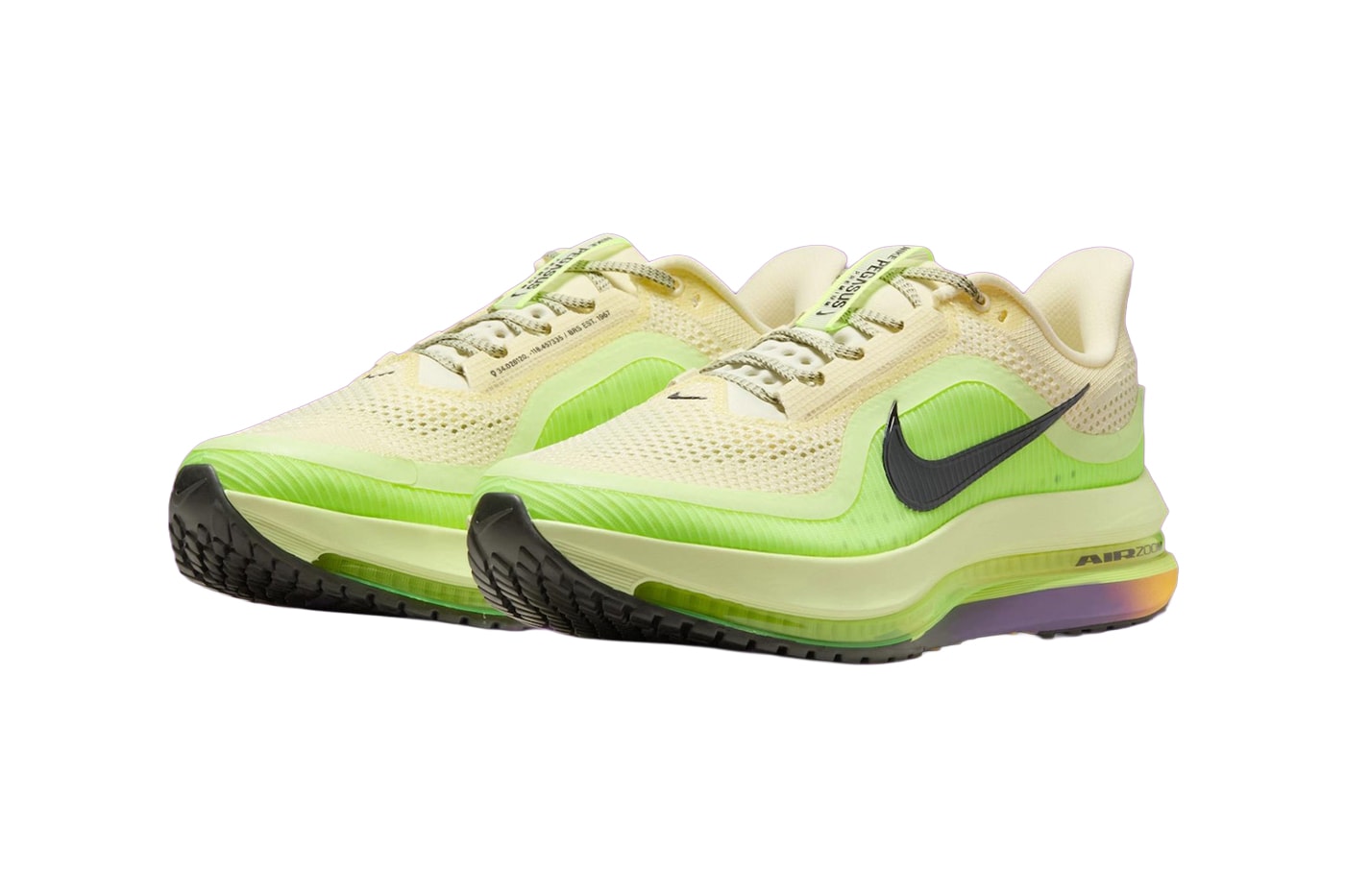 Nike Pegasus Premium Volt Alabaster Barely Volt Volt Ice Black HQ2592-701 Release Info