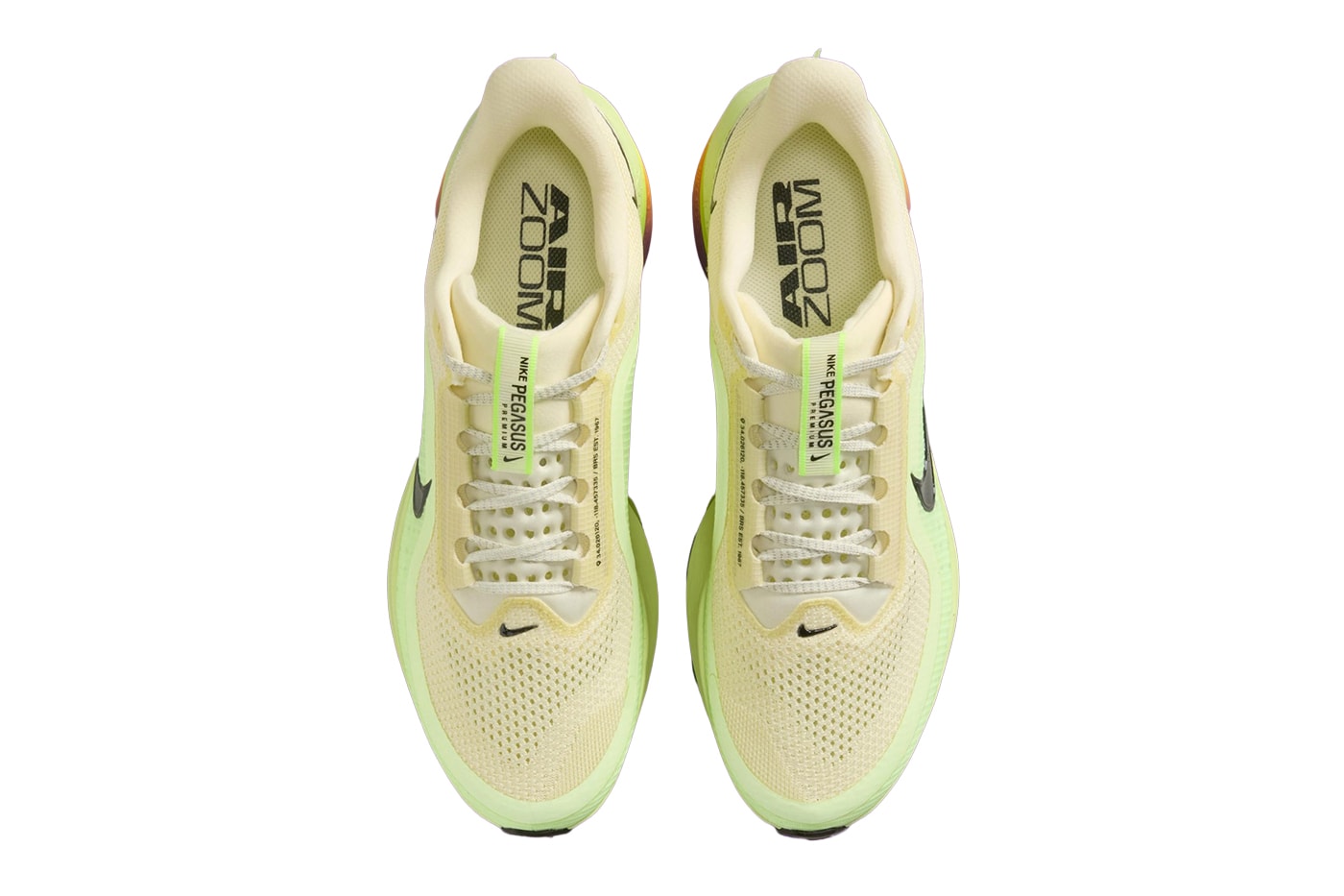 Nike Pegasus Premium Volt Alabaster Barely Volt Volt Ice Black HQ2592-701 Release Info