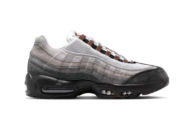 Nike SB Air Max 95 Cacao Wow Black Cacao Wow Anthracite Light Graphite Light Charcoal Pearl Grey HF7545-002 Release Info