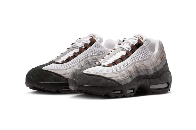 Nike SB Air Max 95 Cacao Wow Black Cacao Wow Anthracite Light Graphite Light Charcoal Pearl Grey HF7545-002 Release Info