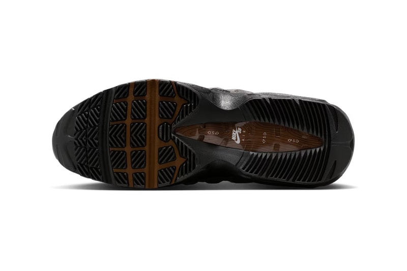 Nike SB Air Max 95 Cacao Wow Black Cacao Wow Anthracite Light Graphite Light Charcoal Pearl Grey HF7545-002 Release Info