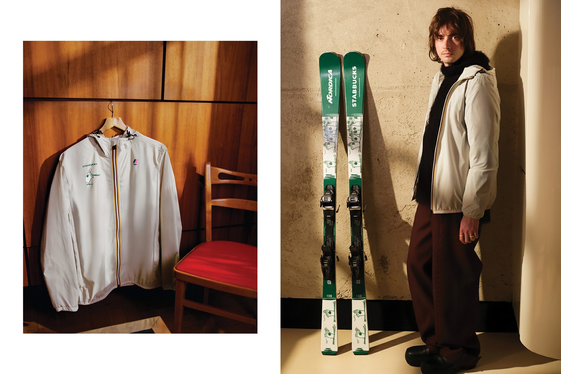 starbucks house of coffee sarah andelman lucas zanotto collaboration k-way nordica poldo dog couture gene gallagher campaign lifestyle collection reserve milan roastery