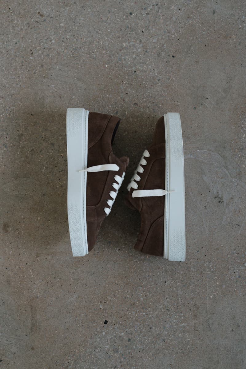 the couture club lifestyle sneaker footwear axis skate culture handcrafted portugal nylon black sand oak brown