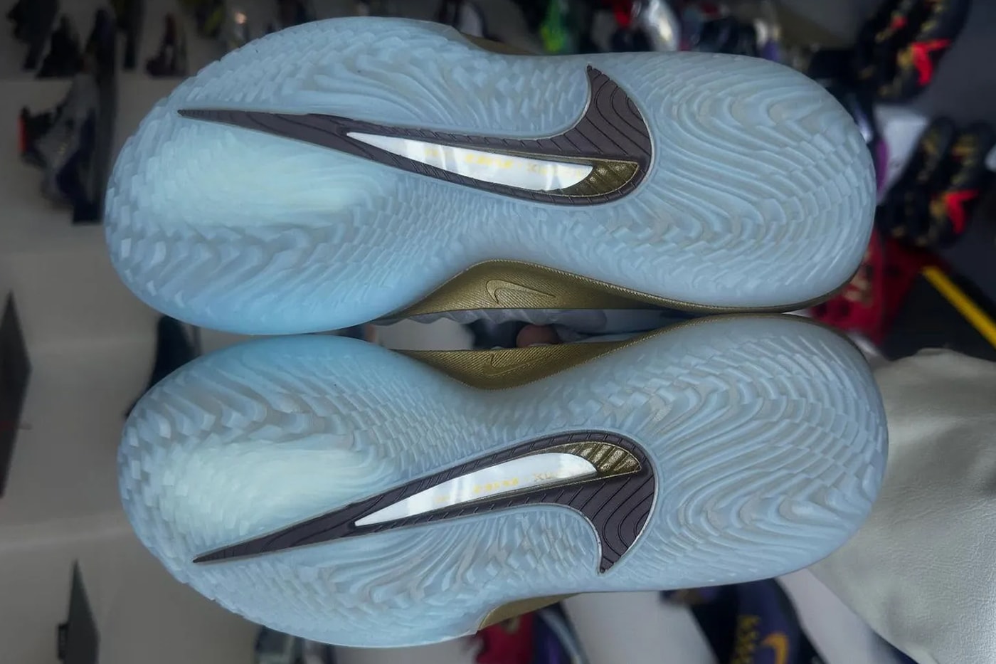In-Hand Look at the Nike GT Cut 4 "Year of the Horse" White/Metallic Gold-Vast Grey-Light Chocolate IB6730-100