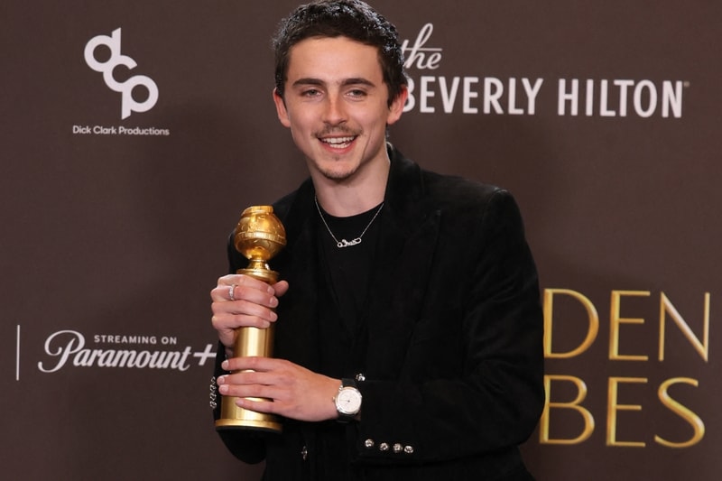 Wrist Check: Timothée Chalamet Sports a Platinum Urban Jürgensen UJ-2 at Golden Globes 2026