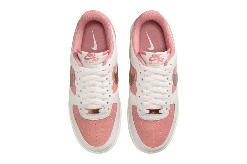 Nike Air Force 1 Low Rust Pink Summit White IQ0360-685 Release Info