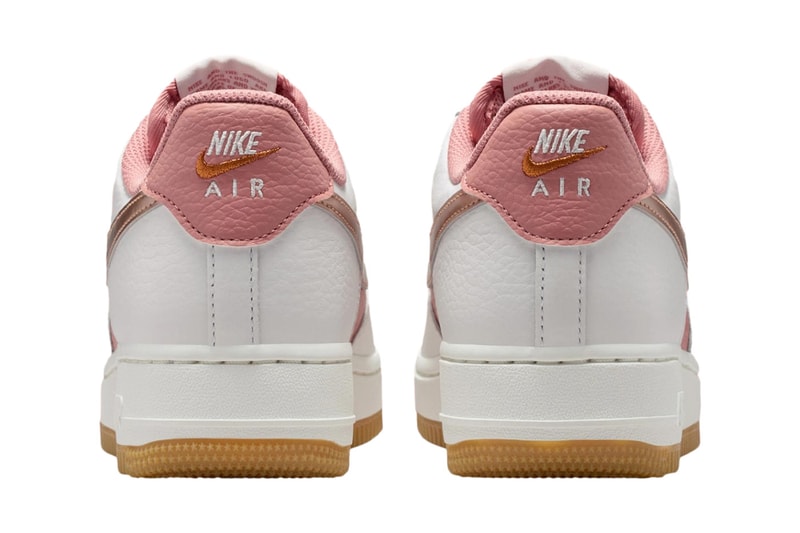 Nike Air Force 1 Low Rust Pink Summit White IQ0360-685 Release Info