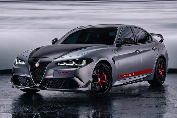 Alfa Romeo Debuts the Yacht-Inspired Giulia Quadrifoglio Luna Rossa at Brussels Motor Show