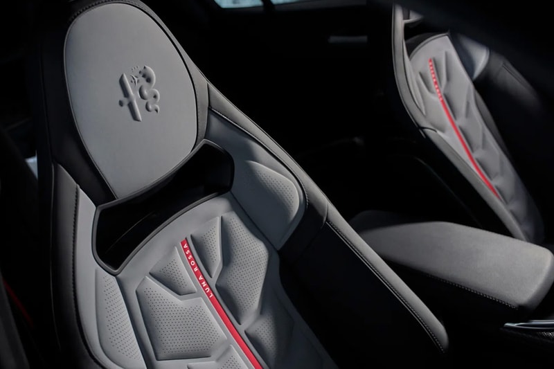 Alfa Romeo Giulia Quadrifoglio Luna Rossa limited-edition super saloon with Luna Rossa-inspired carbon aero and iridescent paint