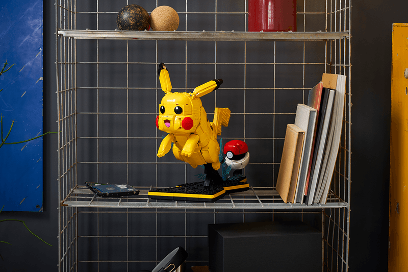 Pokemon LEGO AFOL collaboration toys pikachu charizard logan paul nintendo game boy 