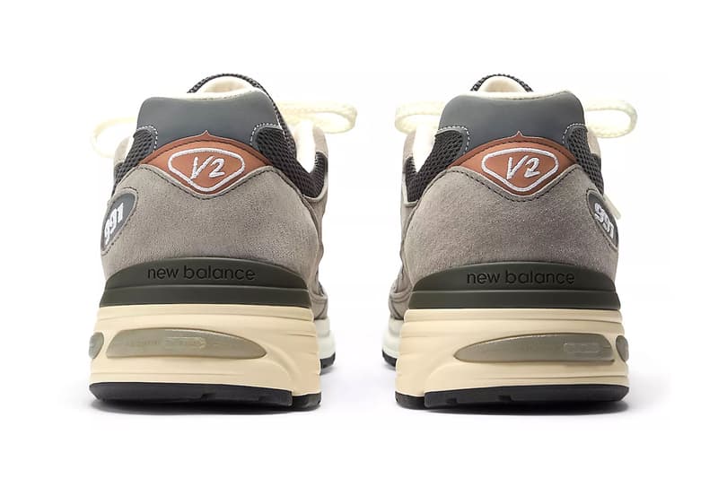 New Balance 991v2 Elephant Grey Salmon U991GC2 Official Images