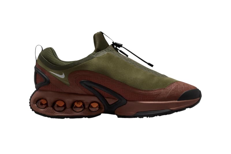Nike Air Max DN Roam Cargo Khaki/Fauna Brown/Black/Metallic Silver HQ8605-301 Official Images