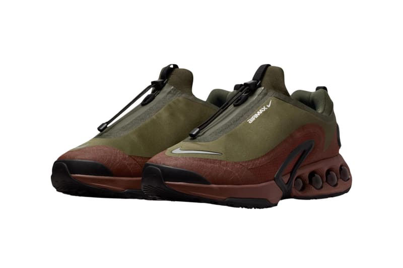 Nike Air Max DN Roam Cargo Khaki/Fauna Brown/Black/Metallic Silver HQ8605-301 Official Images