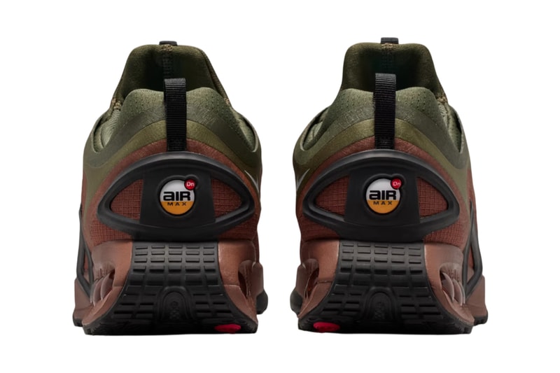 Nike Air Max DN Roam Cargo Khaki/Fauna Brown/Black/Metallic Silver HQ8605-301 Official Images