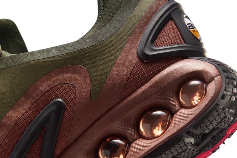 Nike Air Max DN Roam Cargo Khaki/Fauna Brown/Black/Metallic Silver HQ8605-301 Official Images