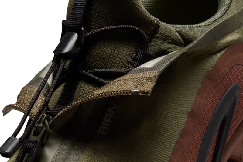 Nike Air Max DN Roam Cargo Khaki/Fauna Brown/Black/Metallic Silver HQ8605-301 Official Images