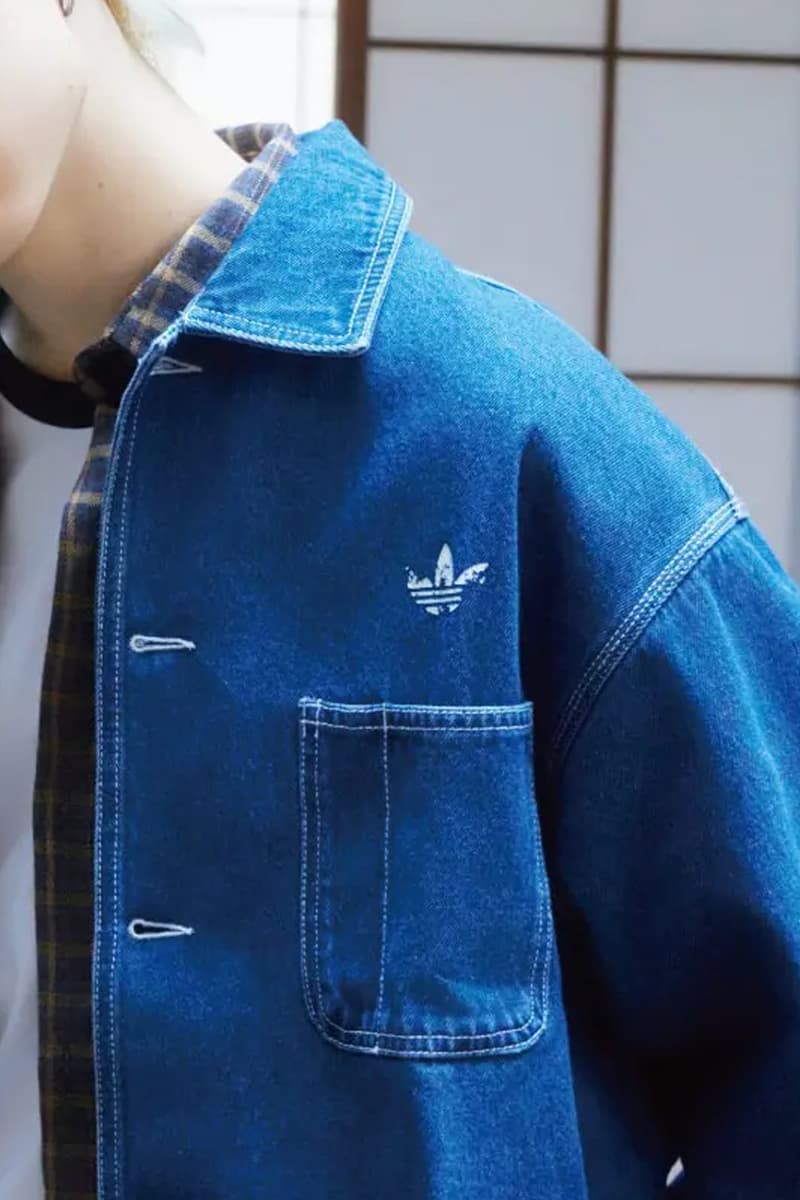 adidas Originals Reimagines Heritage With SS26 Denim Coverall Jackets chore jacket 