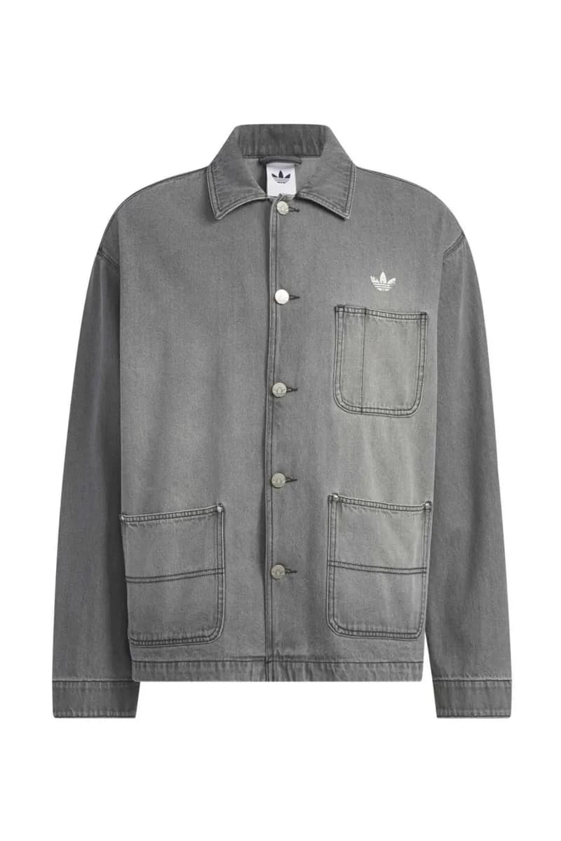adidas Originals Reimagines Heritage With SS26 Denim Coverall Jackets chore jacket 