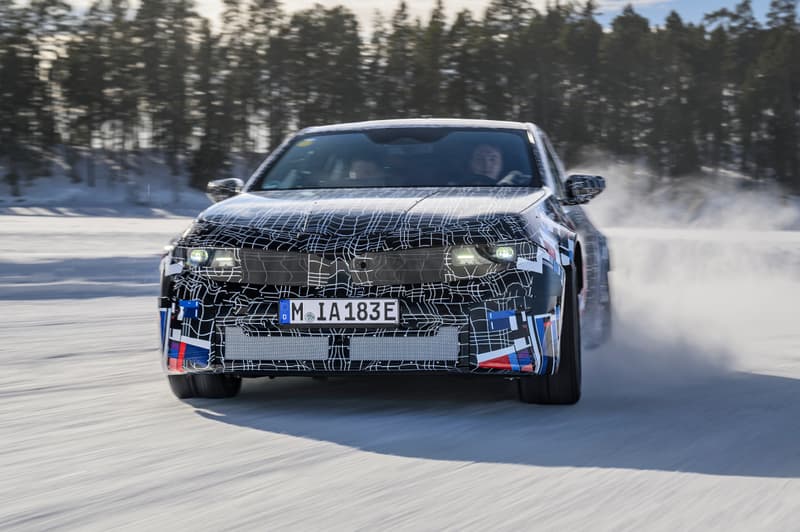 BMW M Neue Klasse electric sports sedan previewed with quad-motor setup and performance-optimised 800-volt battery for 2027 launch