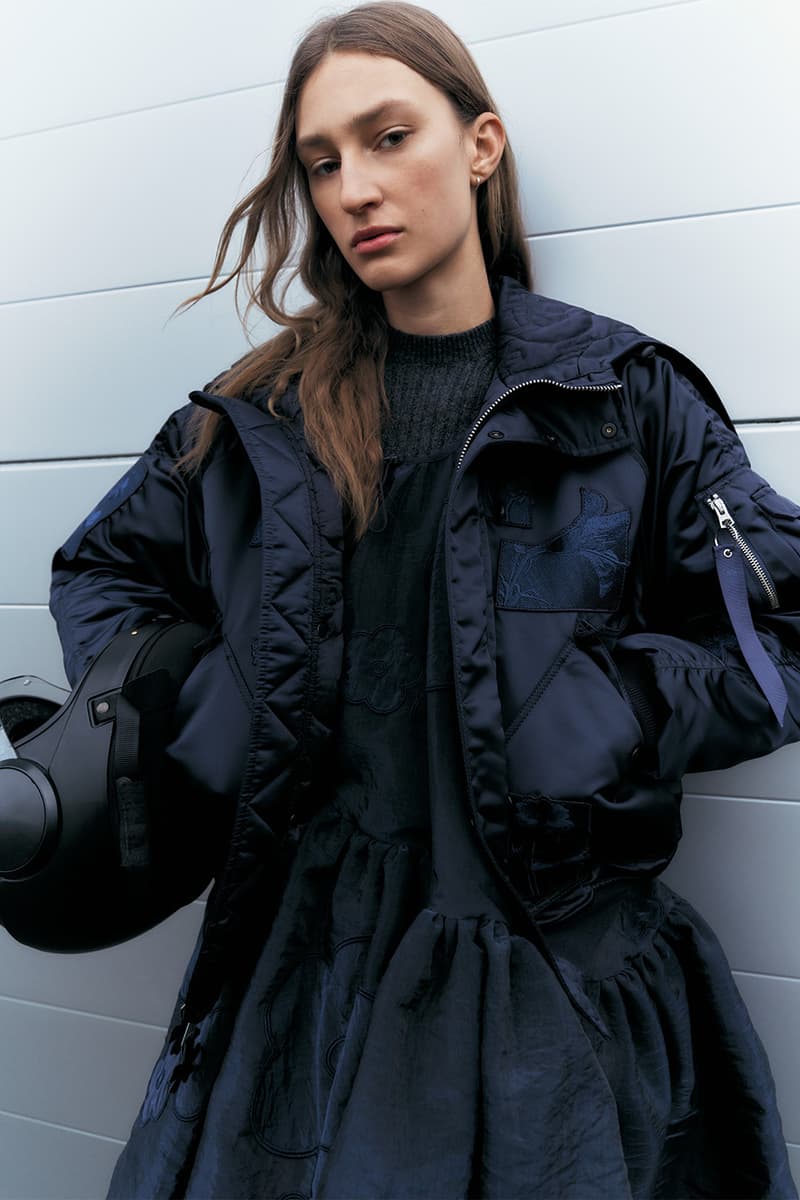 Cecilie Bahnsen x Alpha Industries Collaboration Lookbook Release Info
