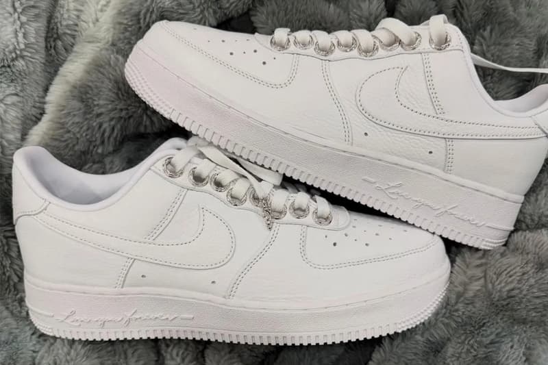 Chrome Hearts x NOCTA x Nike Air Force 1 Low “Certified Lover Boy” first look Leaks 