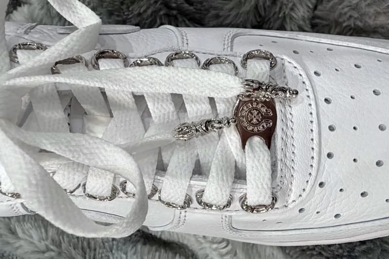 Chrome Hearts x NOCTA x Nike Air Force 1 Low “Certified Lover Boy” first look Leaks 