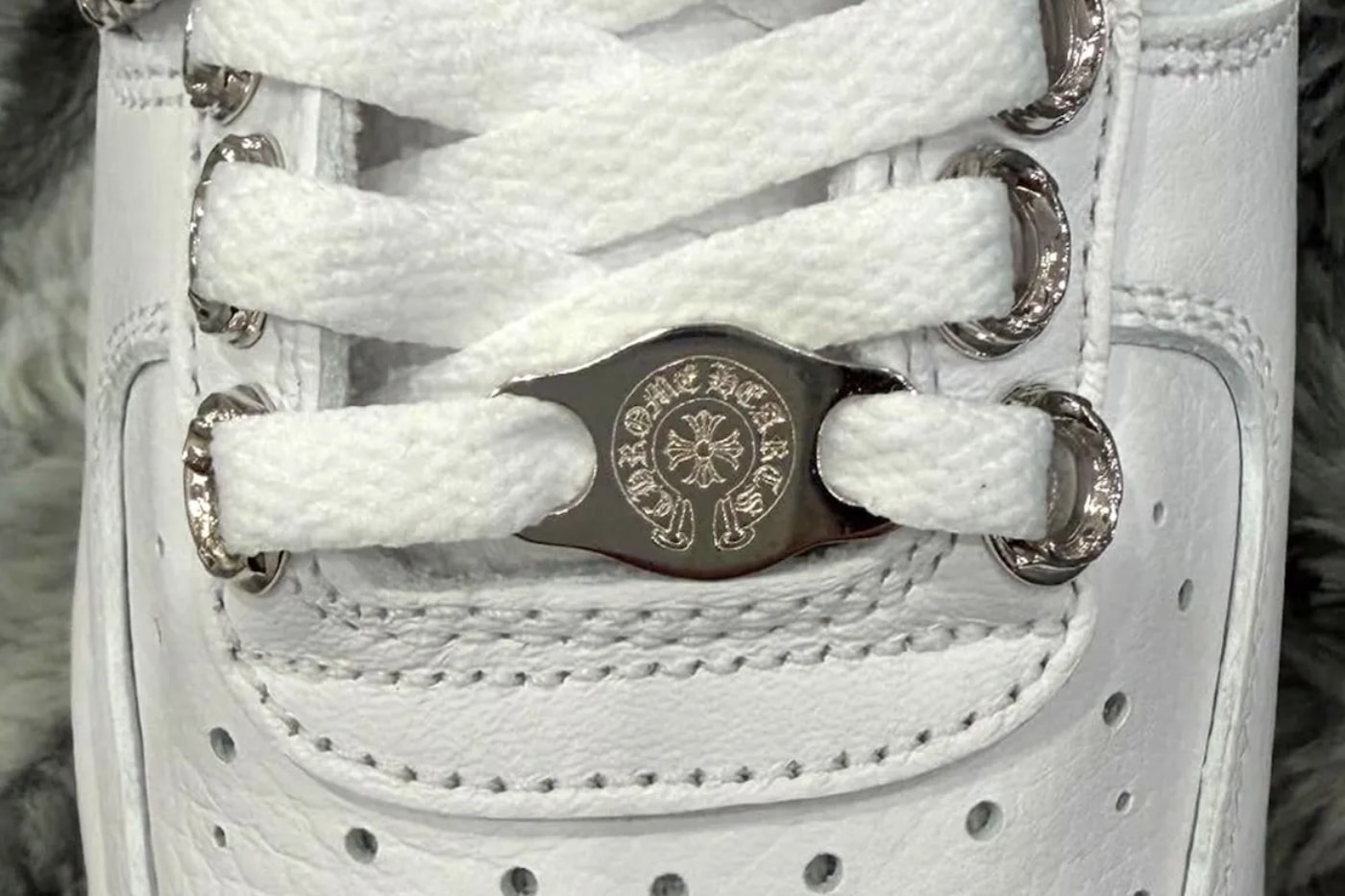 Chrome Hearts x NOCTA x Nike Air Force 1 Low “Certified Lover Boy” first look Leaks 