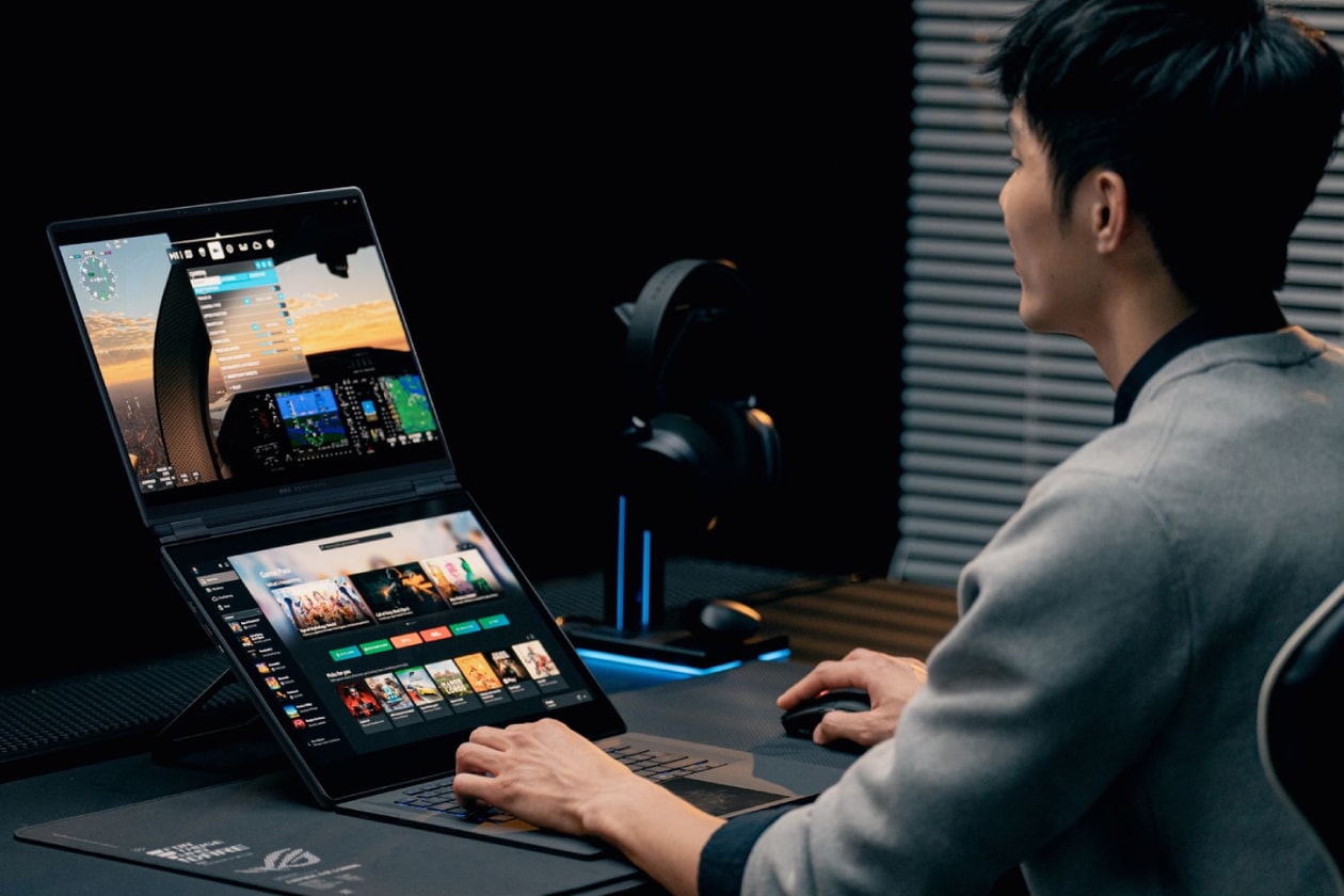 Coolest Gaming Tech Unveiled CES 2026 razer project ava corsair galleon 100 sd keyboard 8bitdo flip pad onexplayer onexfly apex gamesir hypermind modular controller hyperx neurable headset nvidia dlss 4.5 volkswagen sony afeela gaming cabin lenovo legion pro rollable concept asus rog flow z13-kjp ASUS ROG Zephyrus Duo XREAL ASUS ROG R1